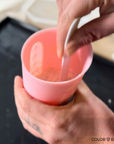 COLORBERRY® JESIN Silicone Mixing Cups – Set of 2 (2 × 125 ml) for Precise Casting & Clean Pours