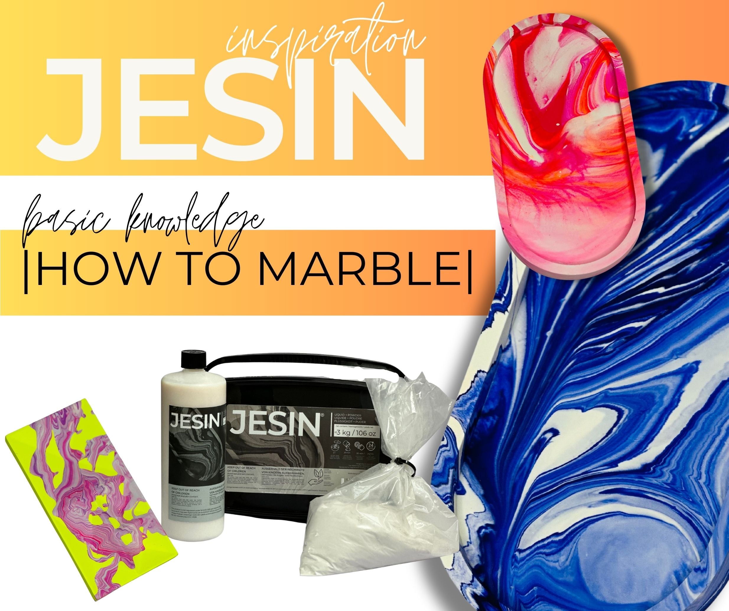 HOW TO MARBLE JESIN?