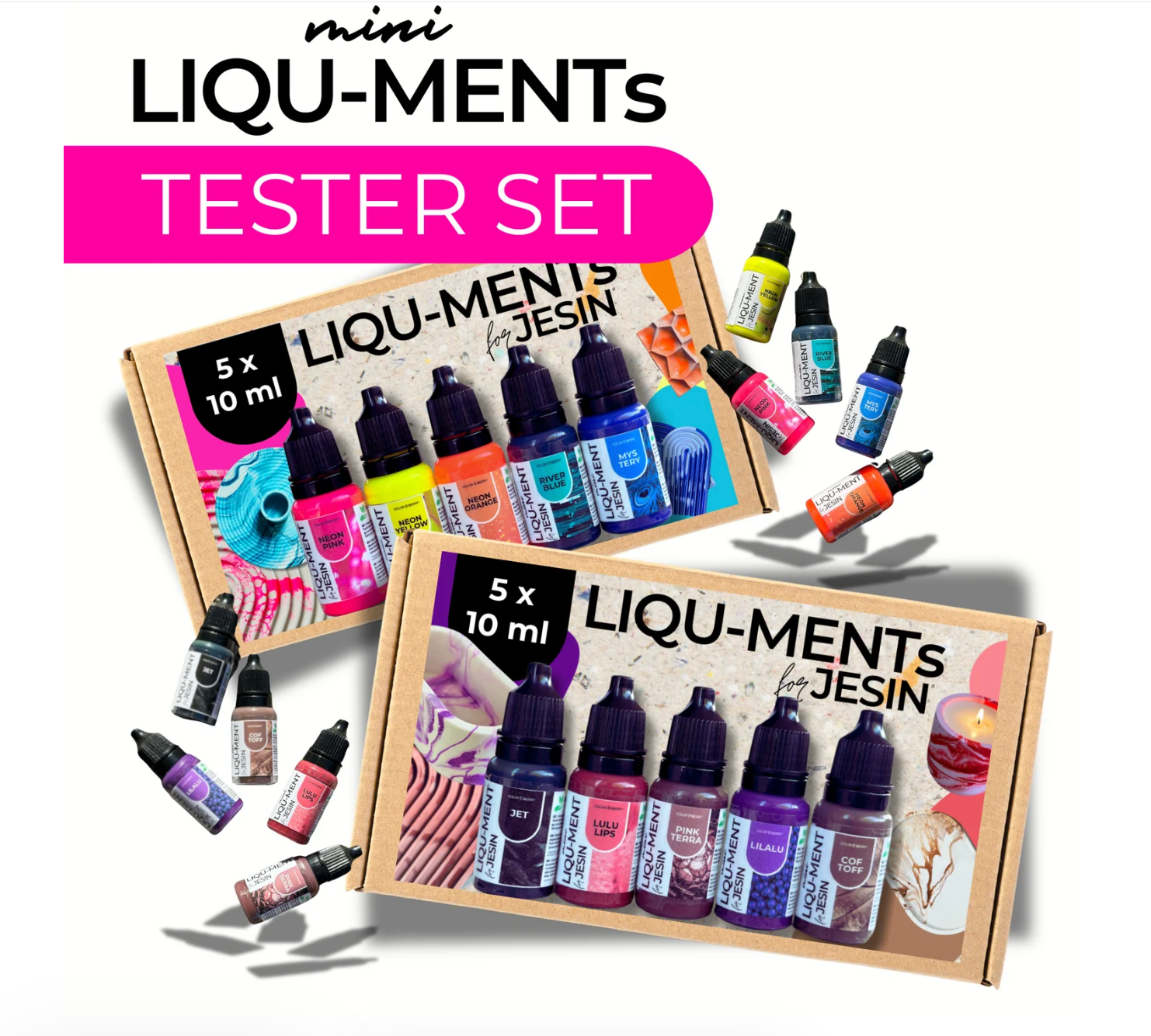 Mini LIQU-MENTs - TesterSet ( 5 x 10 ml)