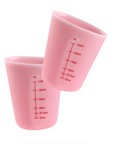 COLORBERRY® JESIN Silicone Mixing Cups – Set of 2 (2 × 125 ml) for Precise Casting & Clean Pours