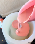COLORBERRY® JESIN Silicone Mixing Cups – Set of 2 (2 × 125 ml) for Precise Casting & Clean Pours